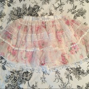 Floral Fairy Lace Skirt 💐